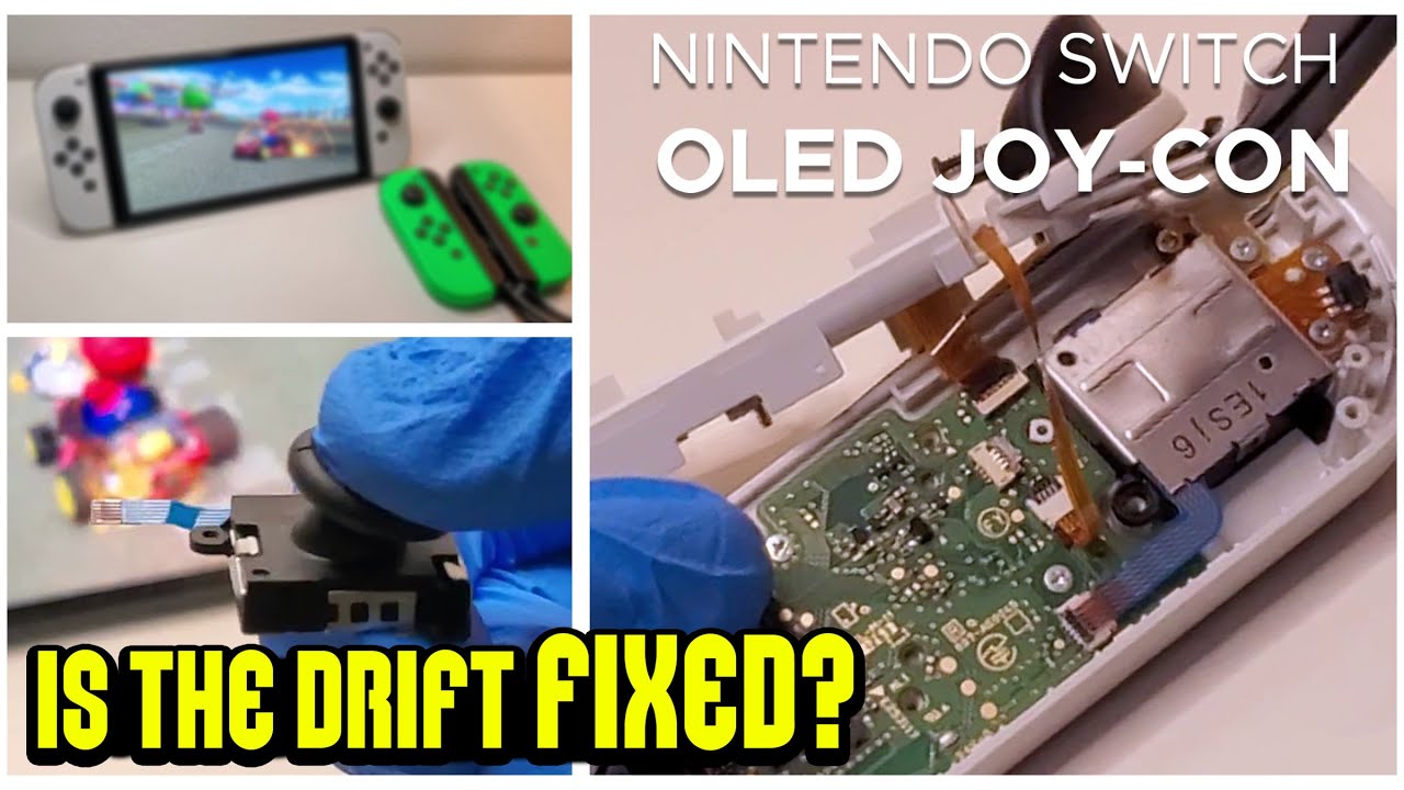 Will Nintendo Switch OLED Joy-Cons DRIFT? - Controller Teardown & Why Joy-Cons Drift