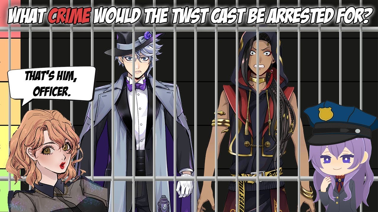 What Crime Would the Twisted Wonderland Characters be Arrested For? - Tier List