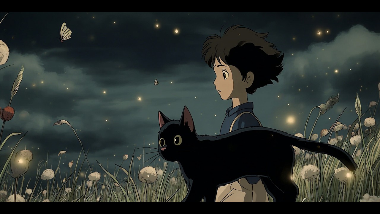 Overthinking lately / Moonlit Flower Field / Cozy Lofi Beats