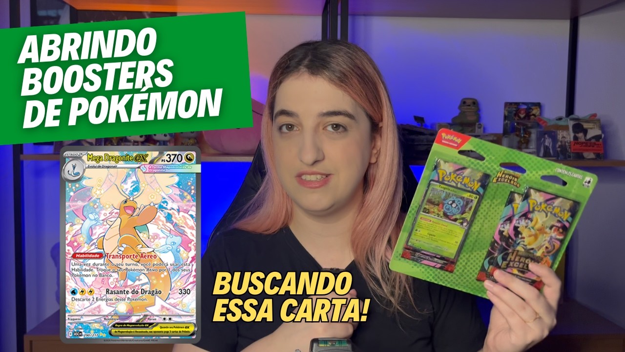 Em busca de um Dragonite 💚 Abrindo boosters de Heróis Excelsos! | Unboxing de cartas Pokémon TCG