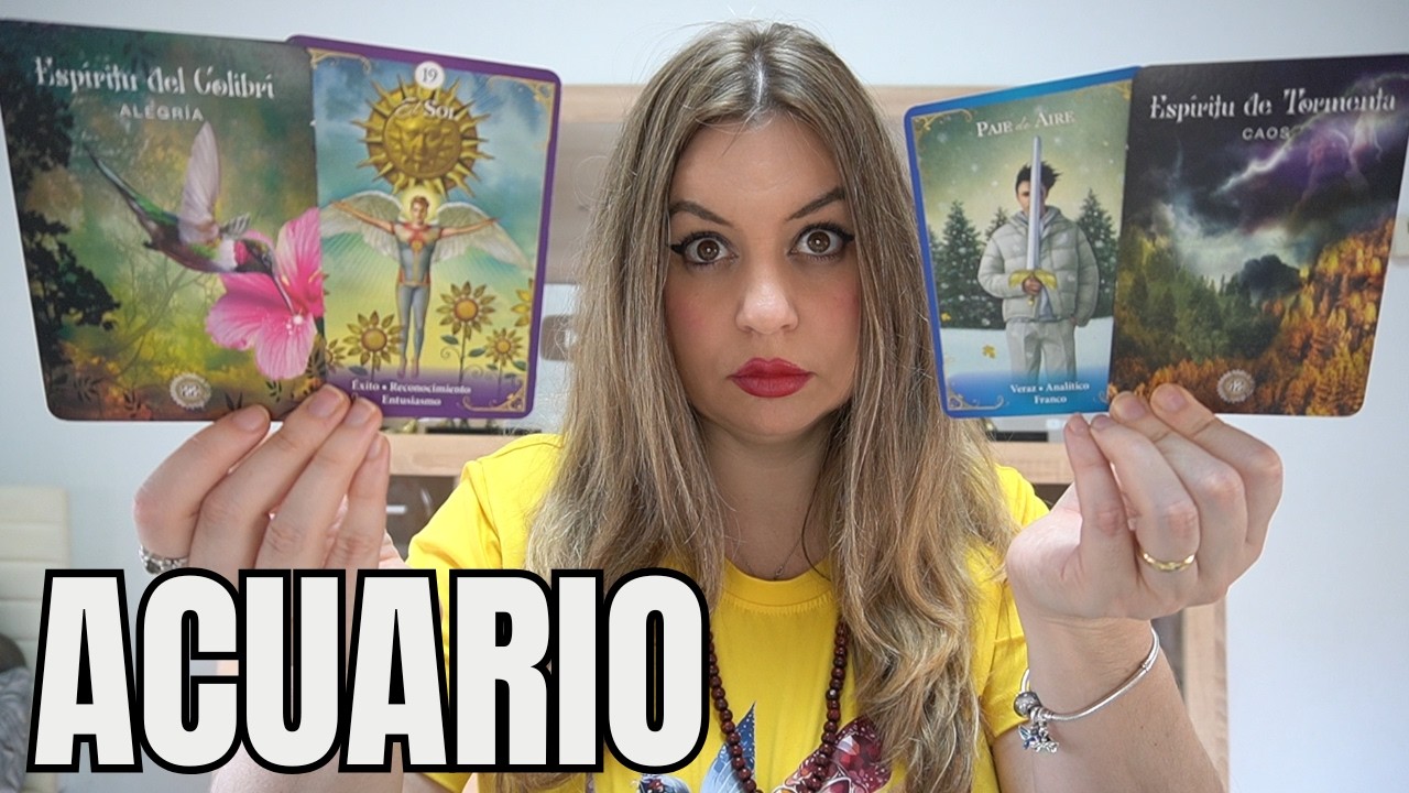 ACUARIO♒😭MA&Ntilde;ANA 12 DE MARZO LLORAR&Aacute;S 3 VECES! PRIMERO DE RABIA, LUEGO DE SHOCK Y AL FINAL DE ALEGR&Iacute;A