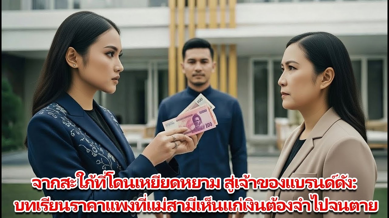 จากสะใภ้ที่โดนเหยียดหยาม สู่เจ้าของแบรนด์ดัง. บทเรียนราคาแพงที่แม่สามีเห็นแก่เงินต้องจำไปจนตาย