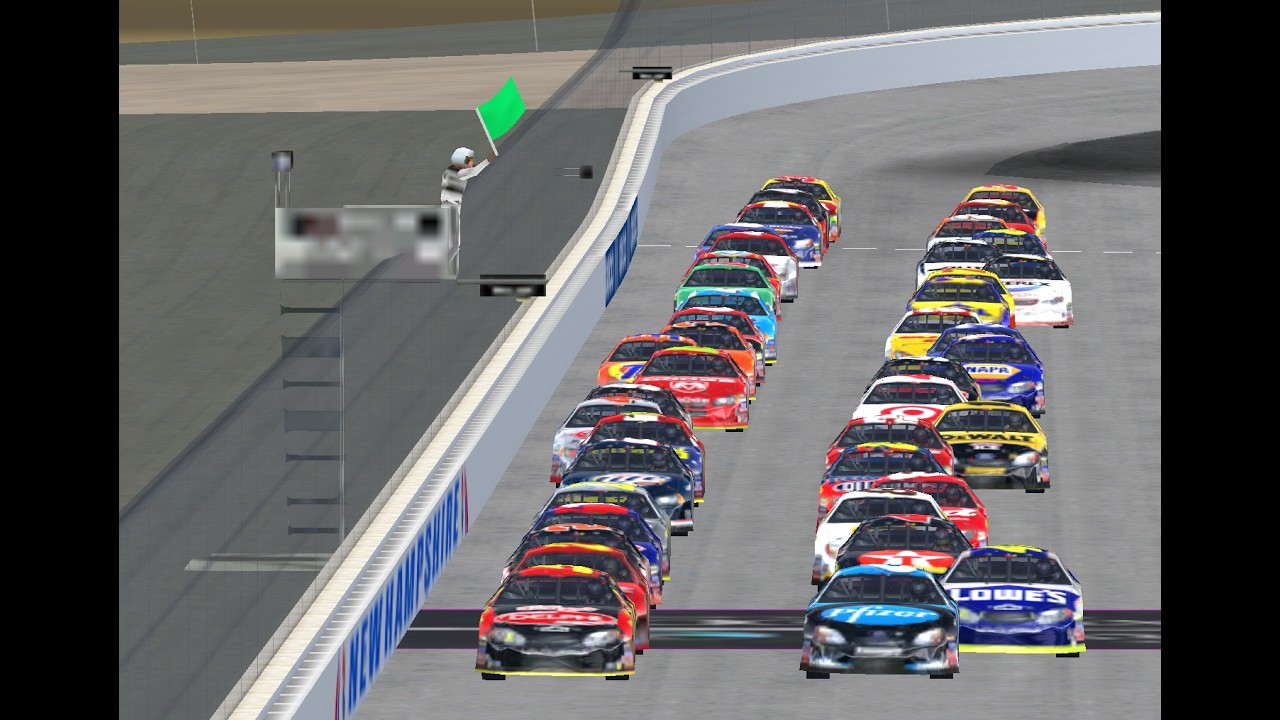Nascar Virtual Racing Championship 2003 04' Race 16 at New Hampshire