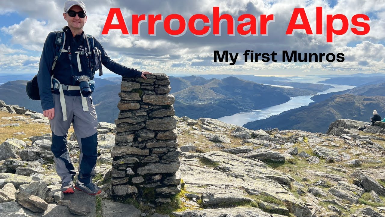 Arrochar Alps: Beinn Narnain, Beinn Ime: My first Munros