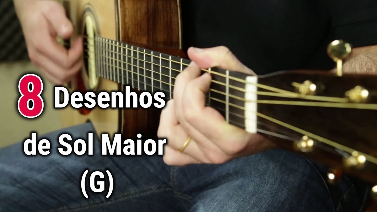 Várias formas de se tocar o mesmo acorde | G (Sol Maior)