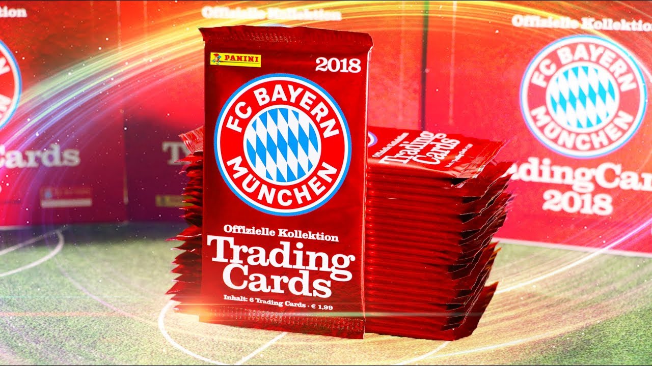 FC Bayern M&uuml;nchen 24 Booster auspacken | Trading Card Game 2018