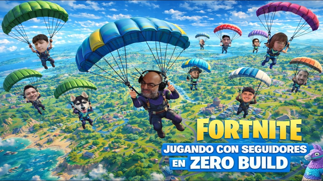 Jugando con seguidores en zero build   !!!