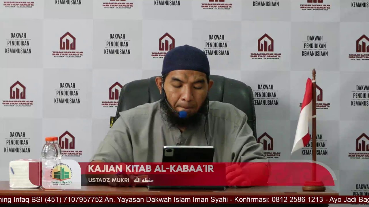Kajian Kitab Al-Kabaair bersama Ustadz Muqri Hafizahullah