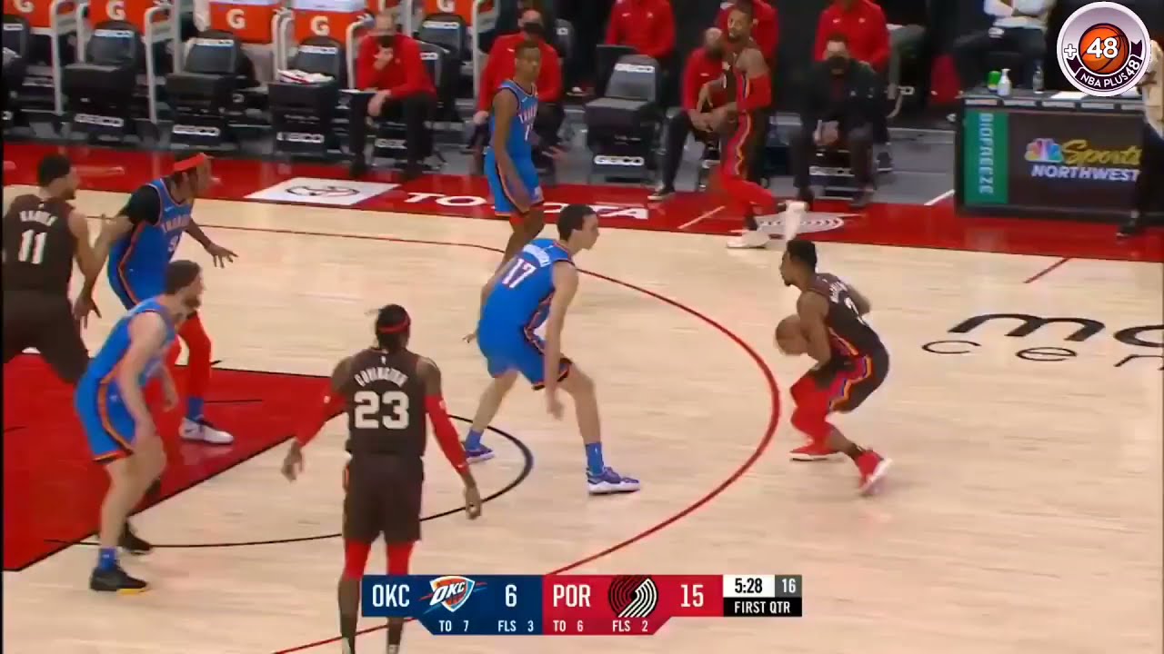 Enes Kanter Oklahoma'ya acımadı; 12 sayı, 17 rib, 4 asist