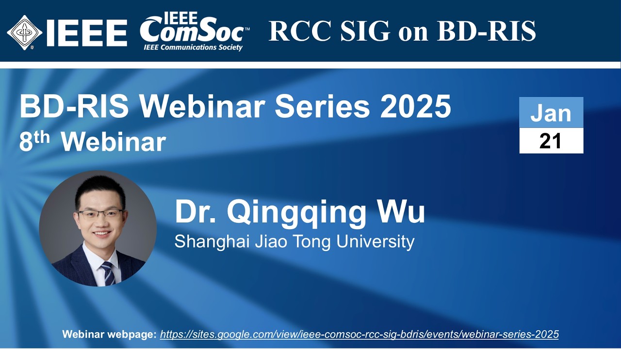 BD-RIS SIG Talk 16 - Dr. Qingqing Wu