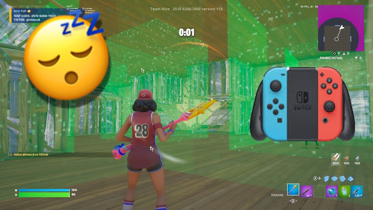 Nintendo Switch Controller ASMR 😴 Fortnite Box Fights Gameplay 📦