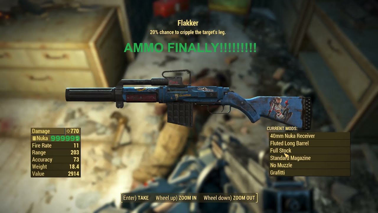 Fallout 4 How To Get Flakker Ammo PC