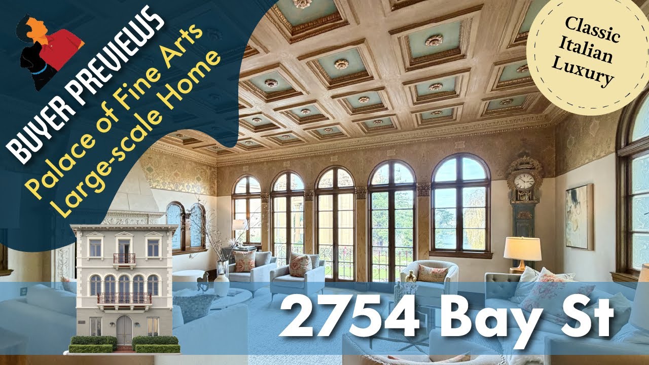 Buyer Preview: 2754 Bay Street, Iconic Marina House at the Palace of Fine Arts, San Francisco - 4K