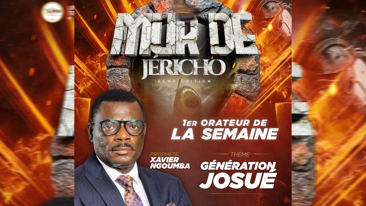 MDJ26 I  JOUR 2 : Grande plénière avec notre premier Orateur, le Révérend Xavier Richard Ngoumba