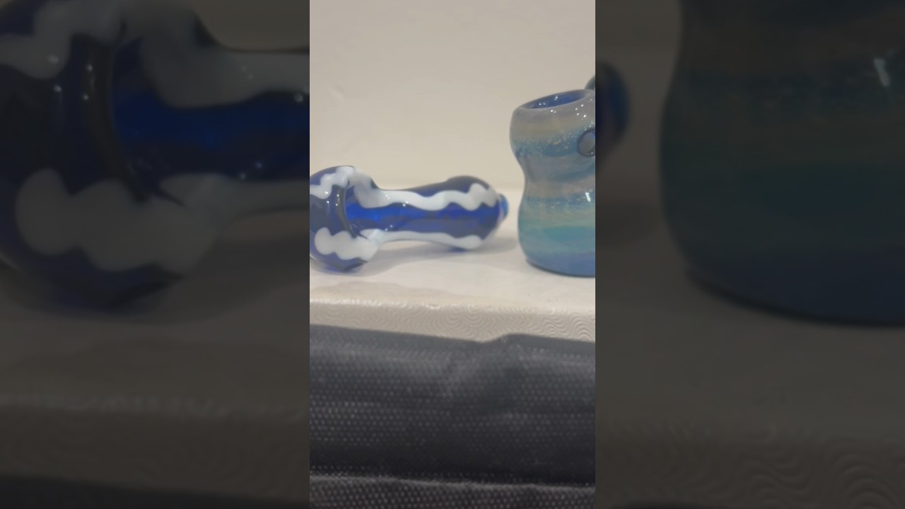 Worlds Smallest Functional Glass Bubbler & Pipe🌿🥦 #cannabisheals #highlife