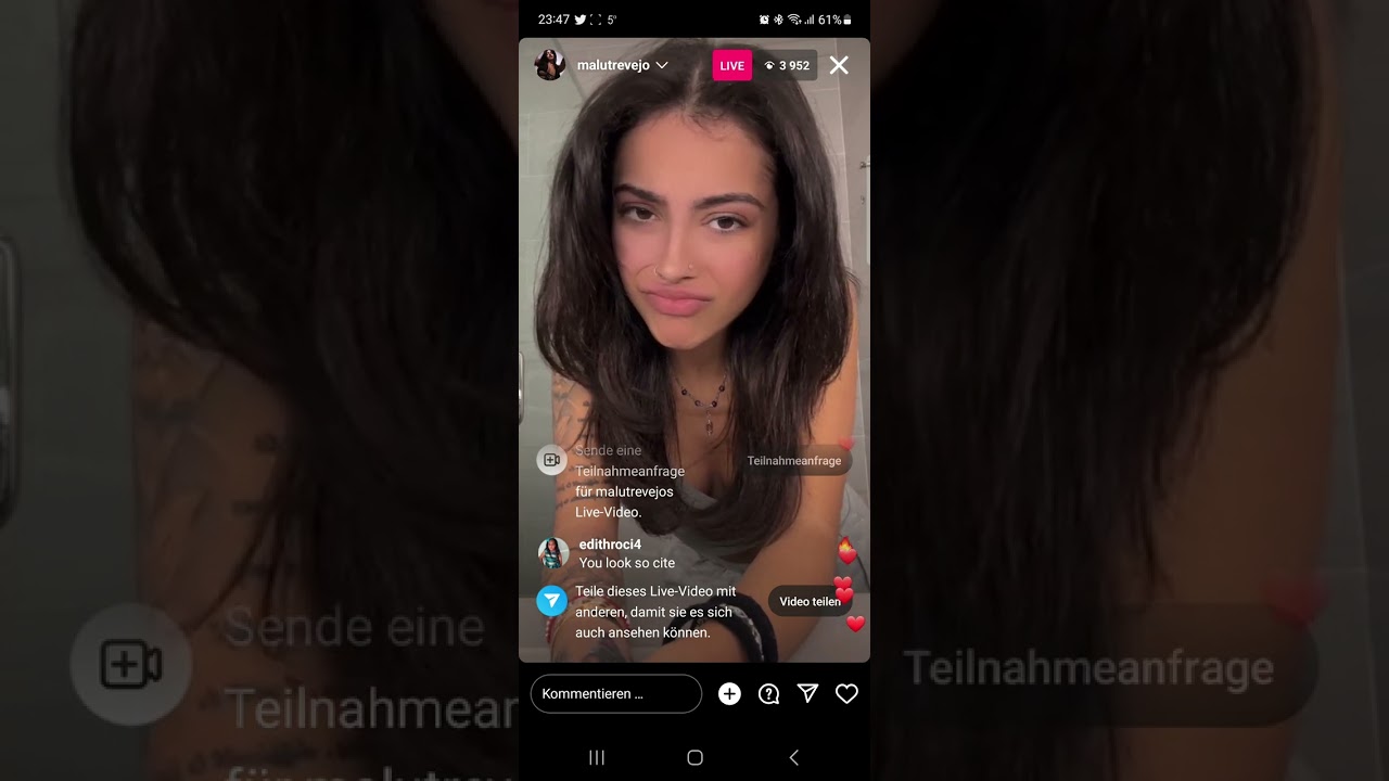 Malu Trevejo live 3/6/23