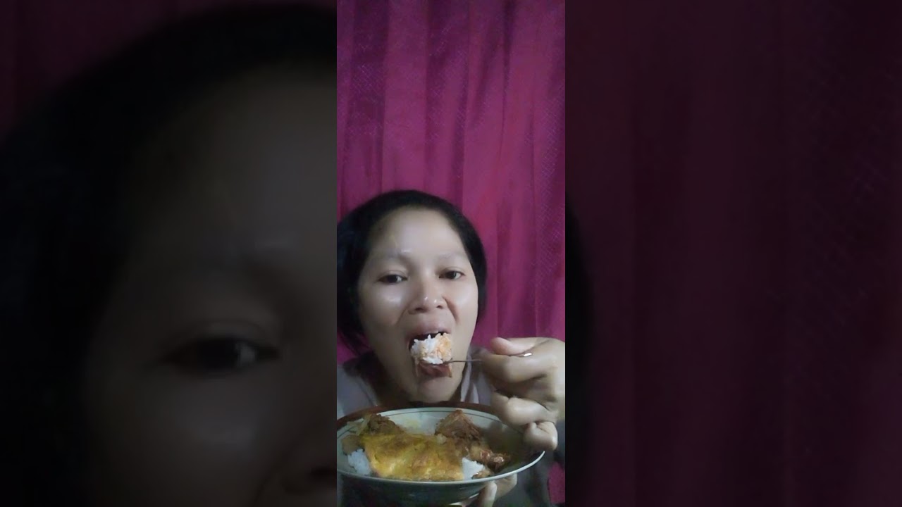 Tumis pedas nangka muda dan telur dadar