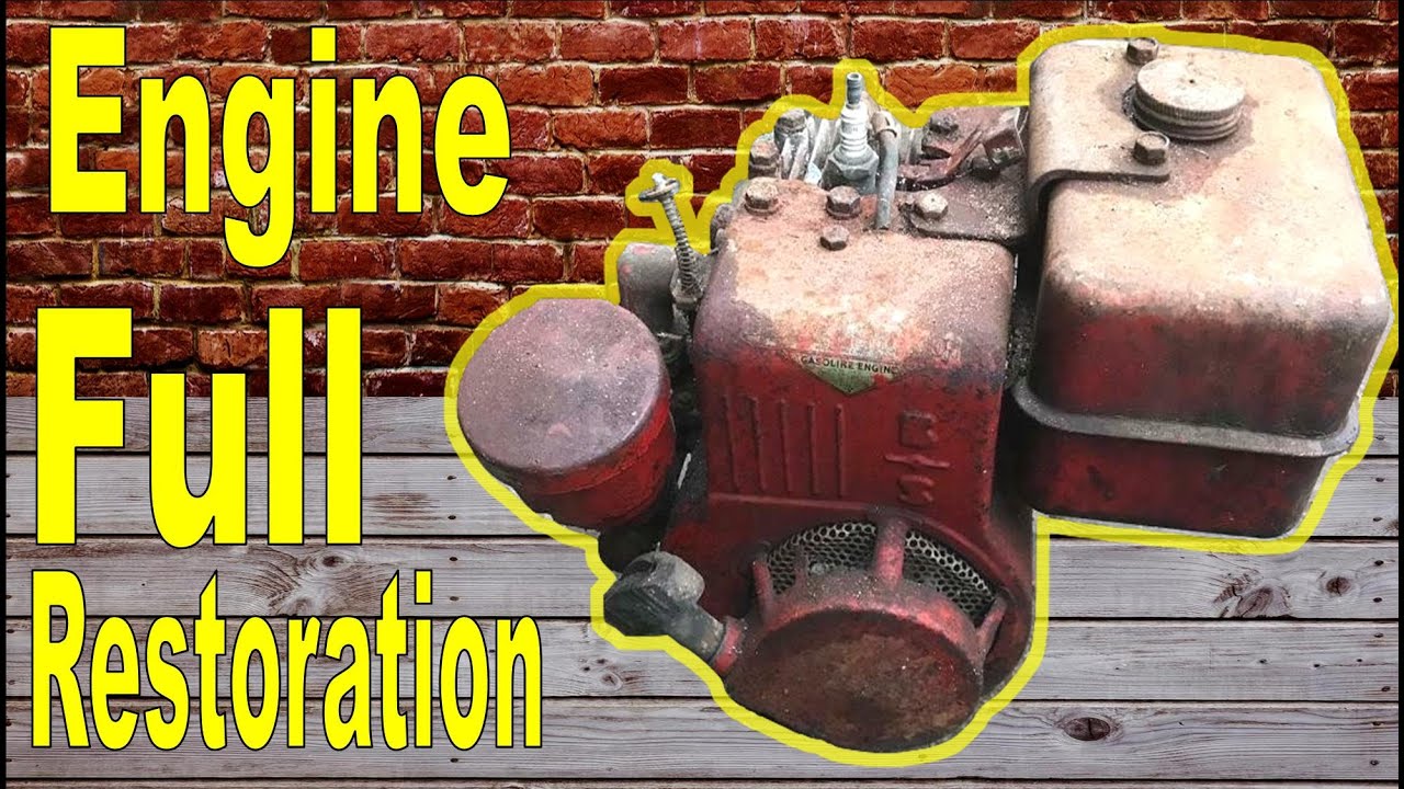 Full Engine Rebuild 1960 engine full strip and rebuild  restoration