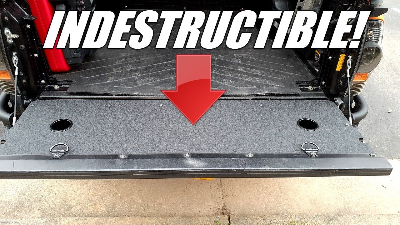 Indestructible Toyota Tacoma Tailgate Panel Upgrade