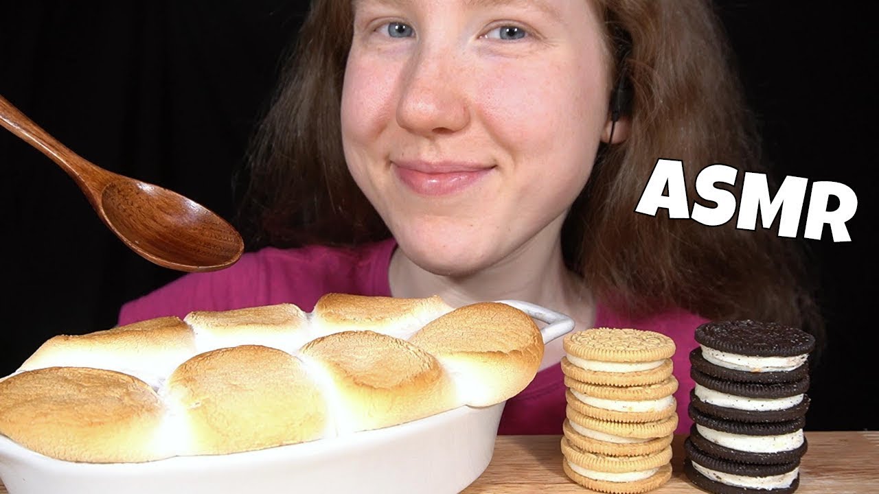 ASMR MARSHMALLOW DIP & OREOS MUKBANG (With Jella ASMR) EATING SOUNDS