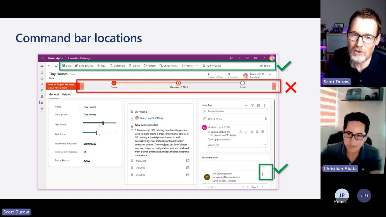 Learn Live: Customize the command bar in Microsoft Power Apps | DIS11