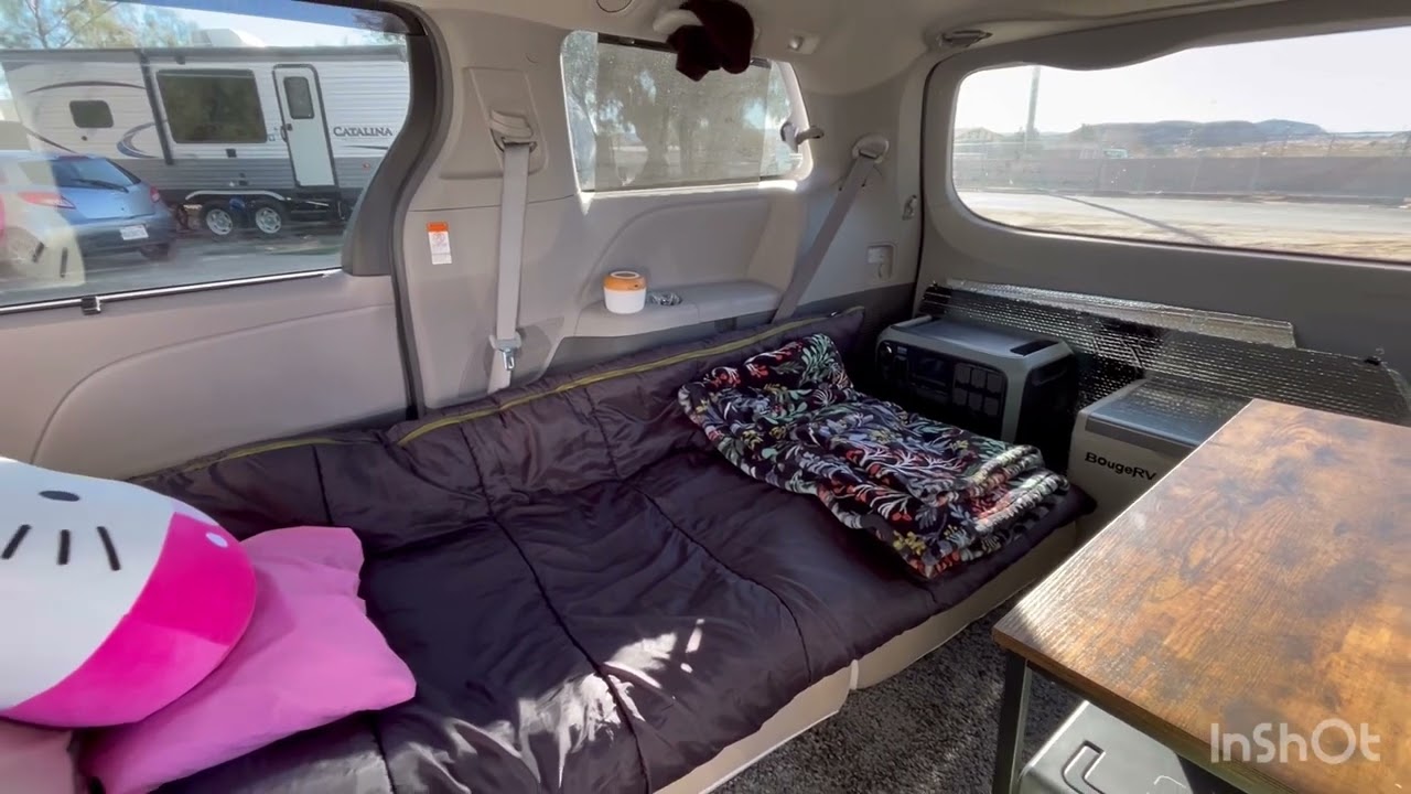 Минивэн-кемпер-ван без сборки Tour 7 / Минималистичная комплектация #campervan #minimalist #vanlife