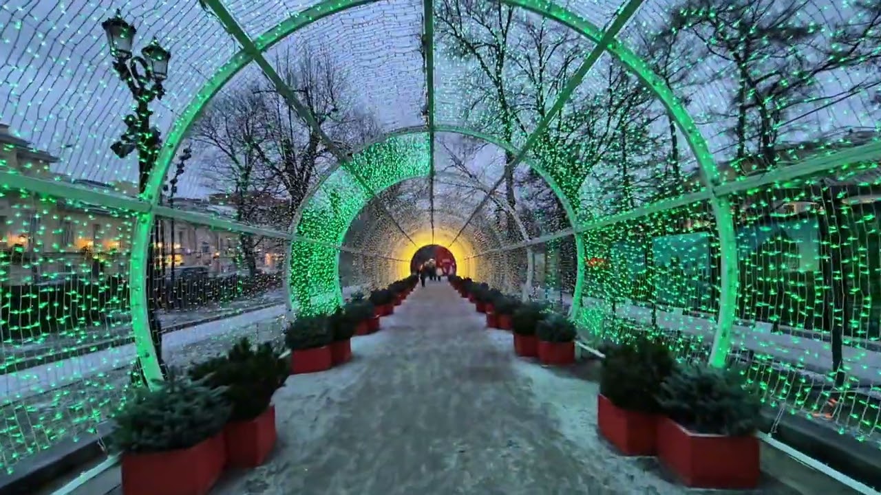 Прогулка по новогодней Москве.Тверская площадь и Тверской бульвар.#прогулкапомоскве #москва 