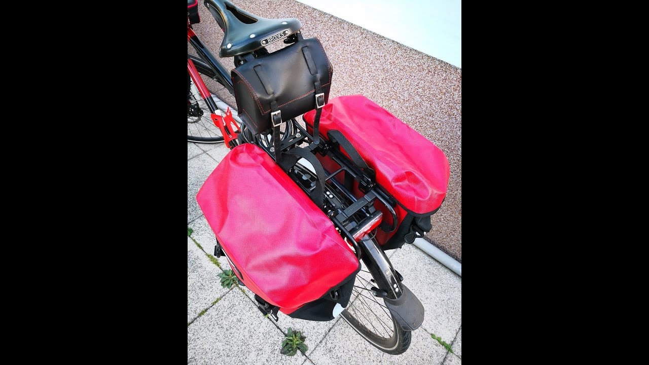 Schutz vor Scheuerstellen am Gepäckträger / Gepäcktasche (schnell, einfach, effektiv)