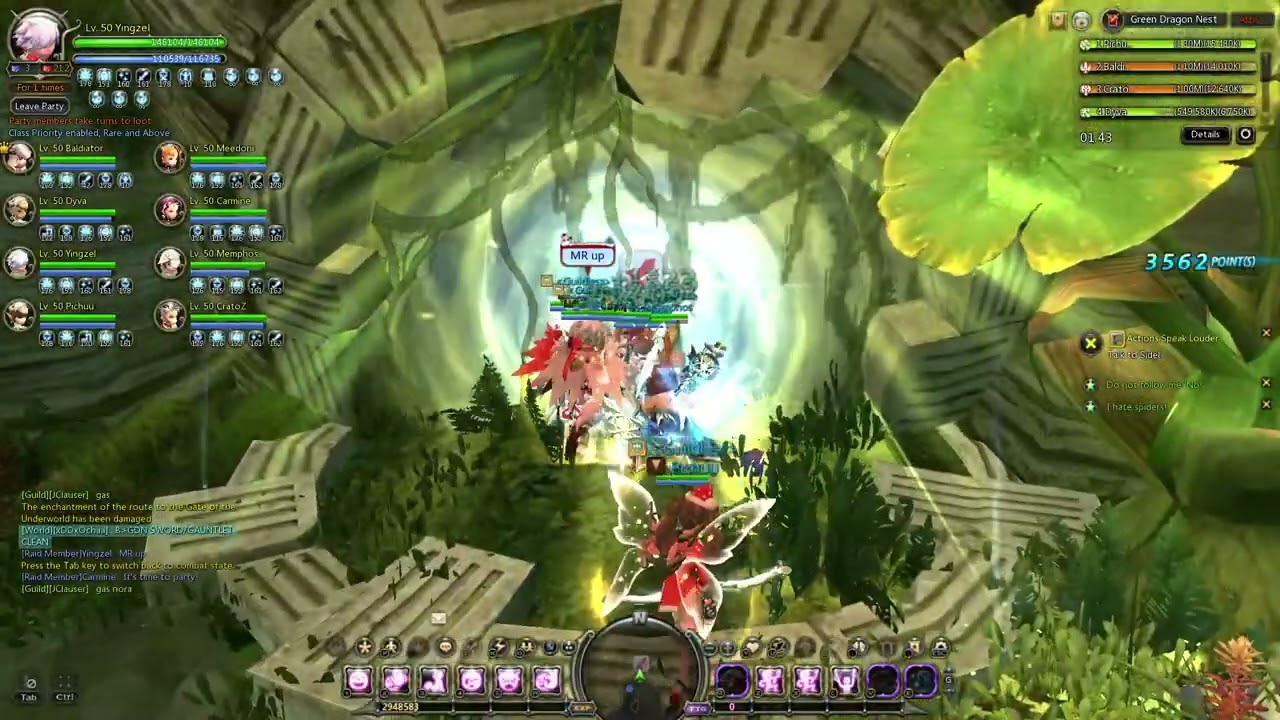 Green Dragon Nest Classic Saint POV