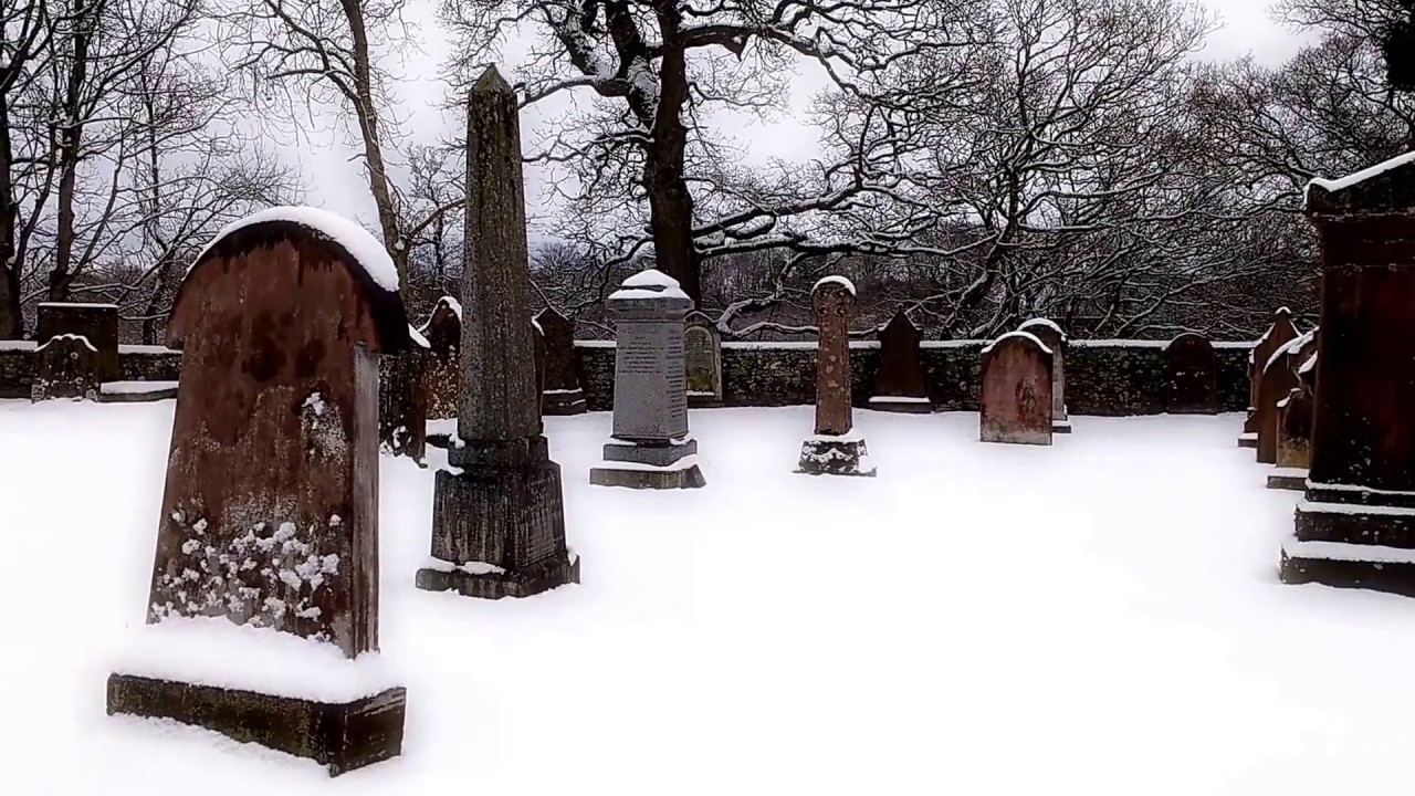 Winter Graveyard - Irongray by Dumfries.