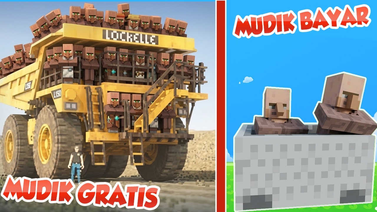 AKU SIKSA VILLAGER DENGAN MUDIK PALING BERBAHAYA SEDUNIA !!!