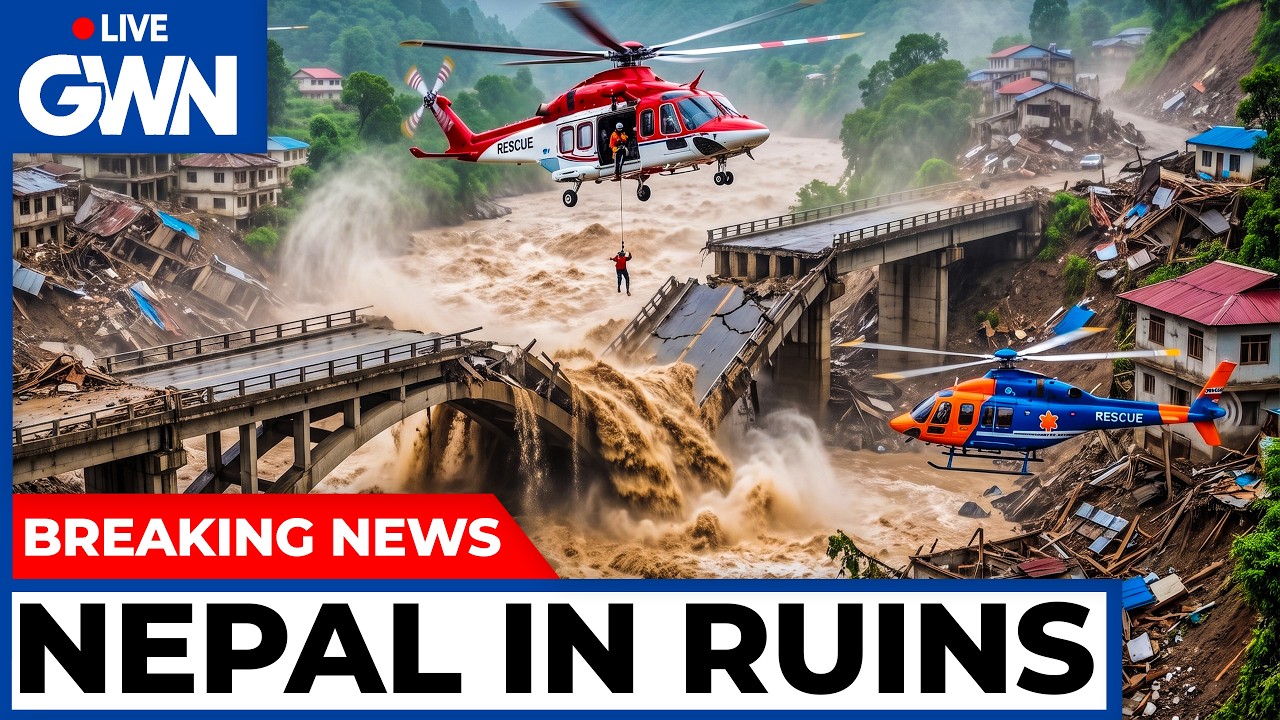 SECOND Flood Fear Growing in NEPAL &mdash; 1,100 Dead & 4,000 Missing