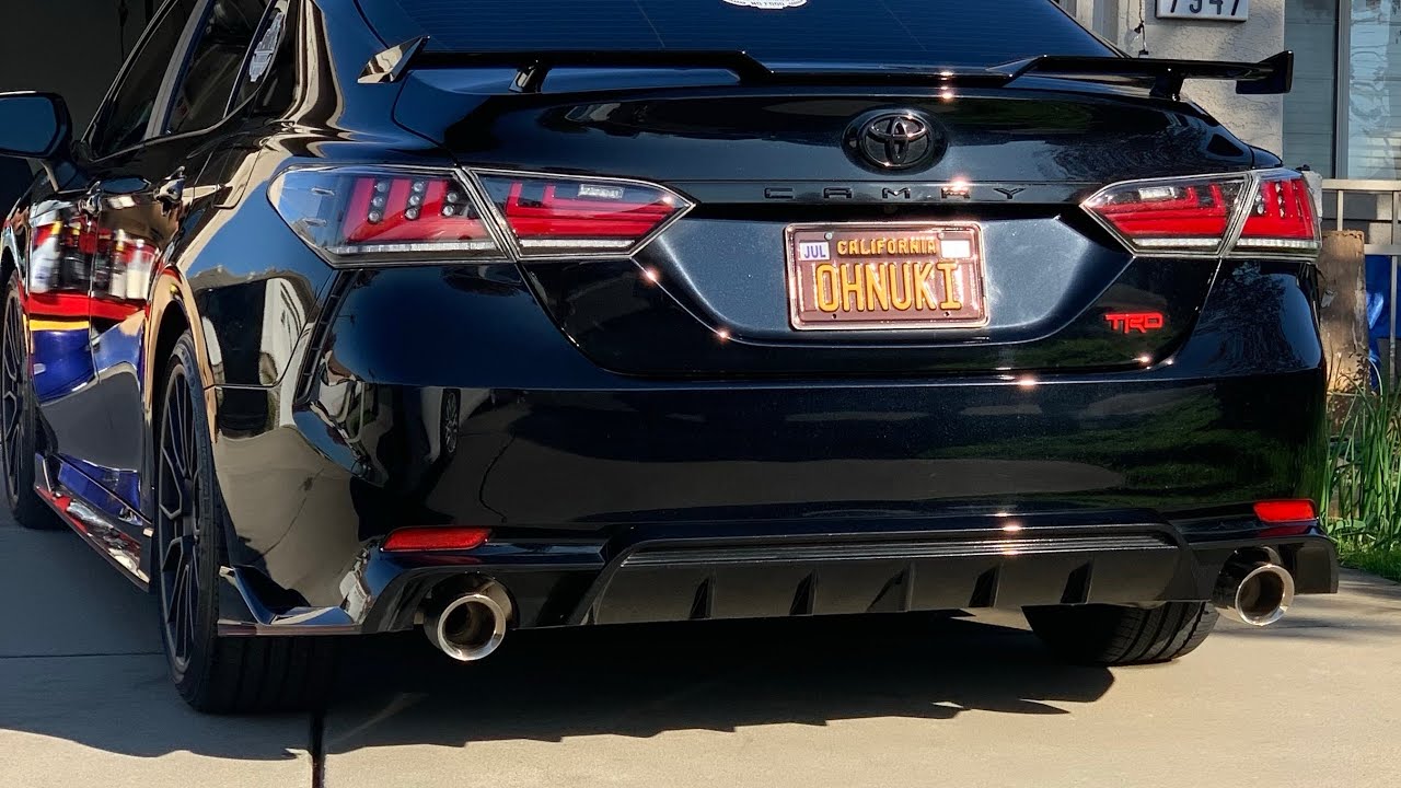 2020 TRD CAMRY Resonator Delete *Incredible*