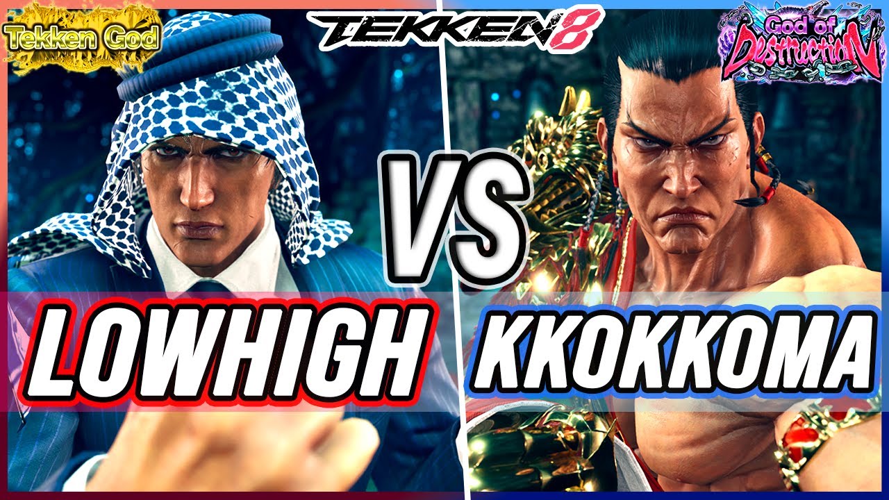 T8 🔥 LowHigh (Shaheen) vs Kkokkoma (Feng) 🔥 Tekken 8