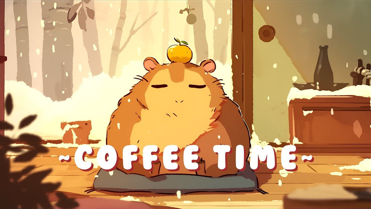 [Long Session] Capybara Beats & Lofi - Calm Music for Focus & Study ~ Relaxing Vibes ~ 🎵