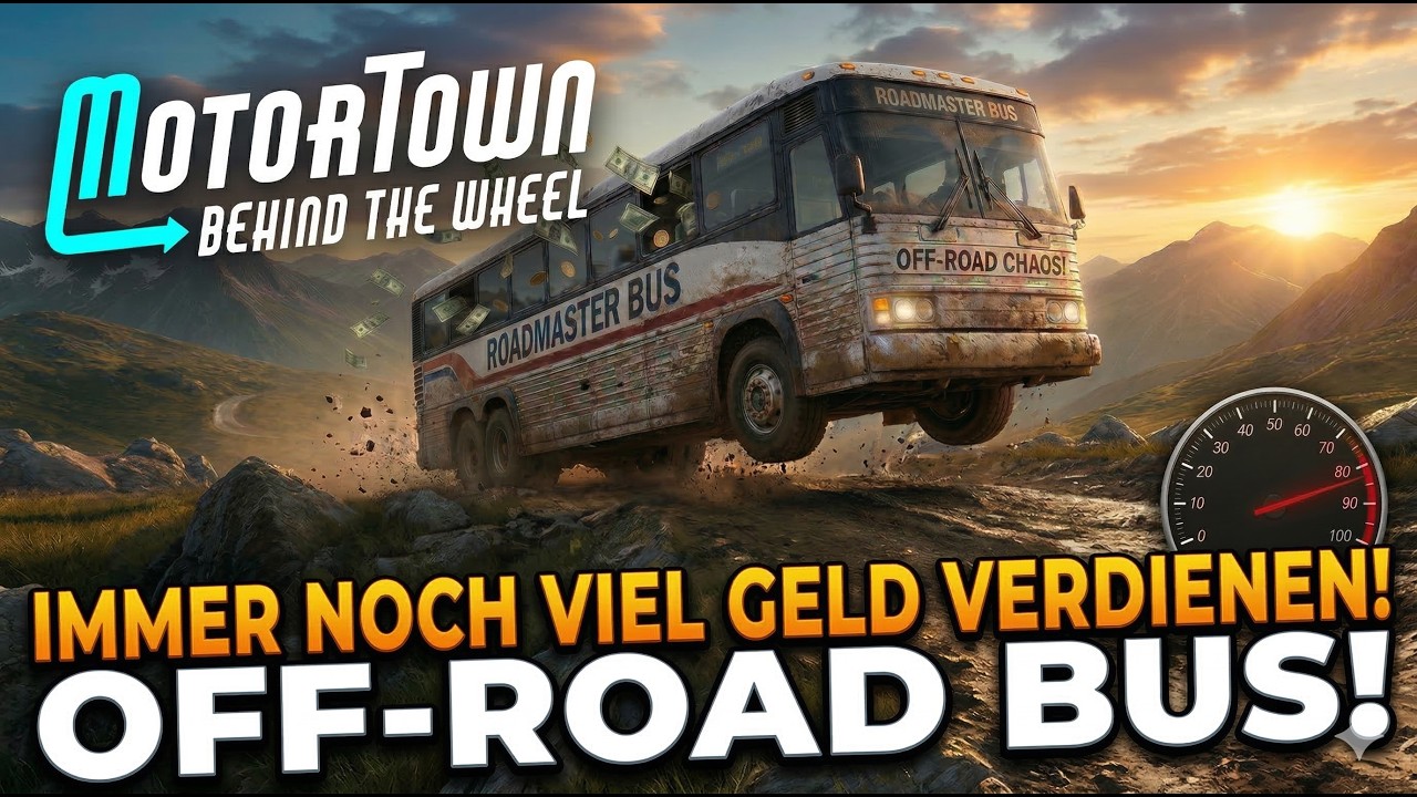 Spaß & Schotter mit dem Off-Road Bus in MotorTown :-)