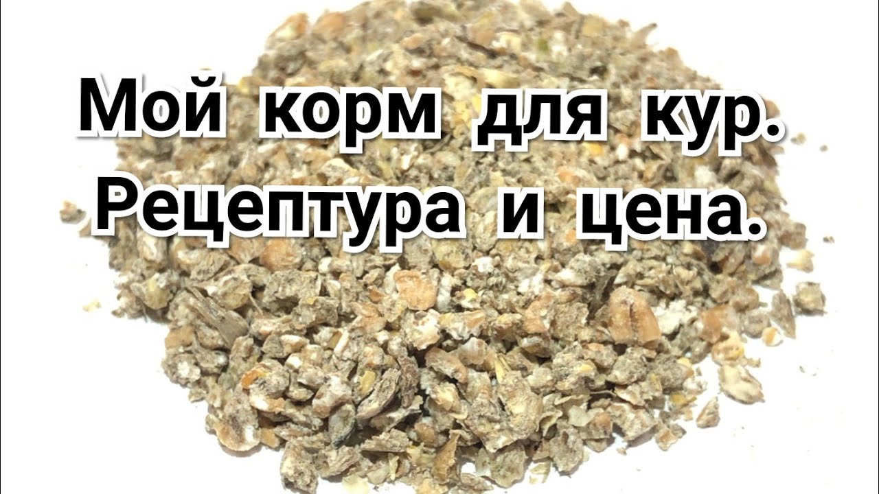 Мой Идеальный Корм Для Кур. Рецептура и Цена. / My Ideal Chicken Feed. Recipe and Price.