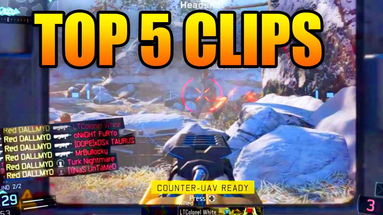 Top 5 Clips of The Week - Crazy 5 On Screen Headshot
