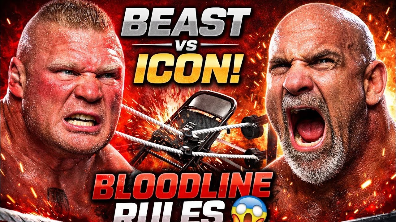 Brock Lesnar vs Goldberg – BLOODLINE RULES Match! 😱 | WWE 2K26 HD PC