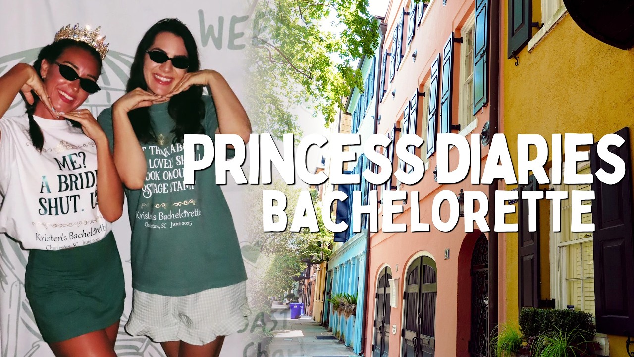 PRINCESS DIARIES Bachelorette Vlog | A Royal Weekend in Charleston
