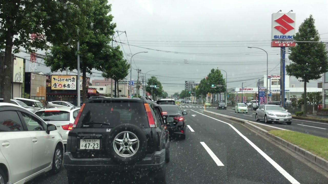 北九州市小倉南区route10下り～葛原本町　DRIVE