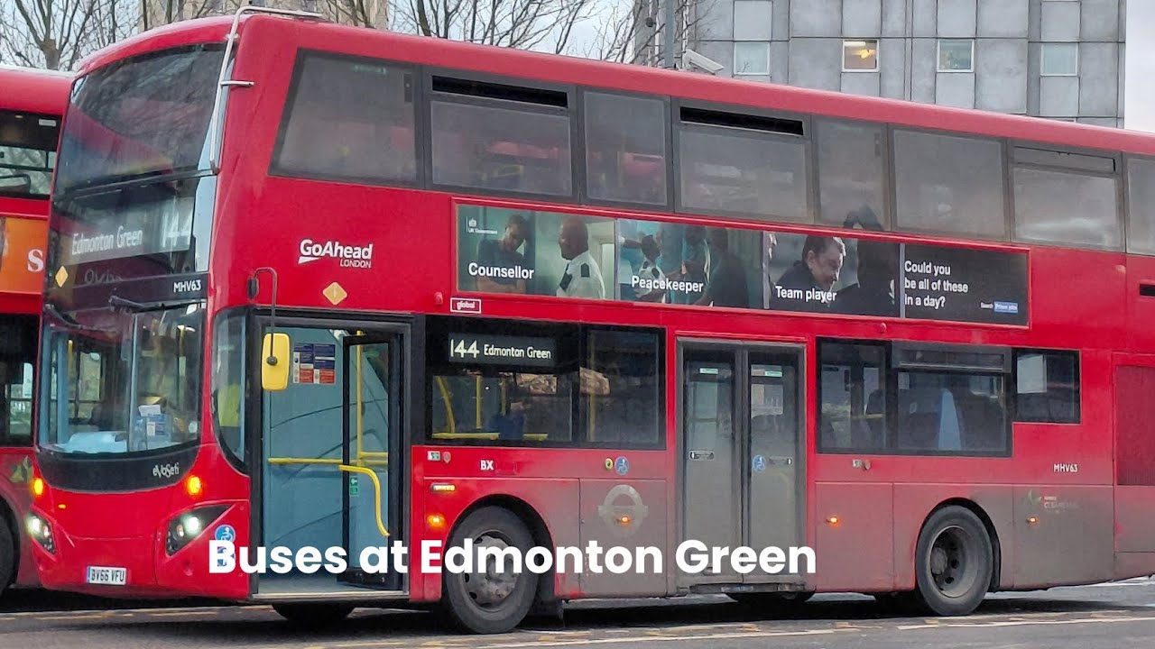 Buses at Edmonton Green