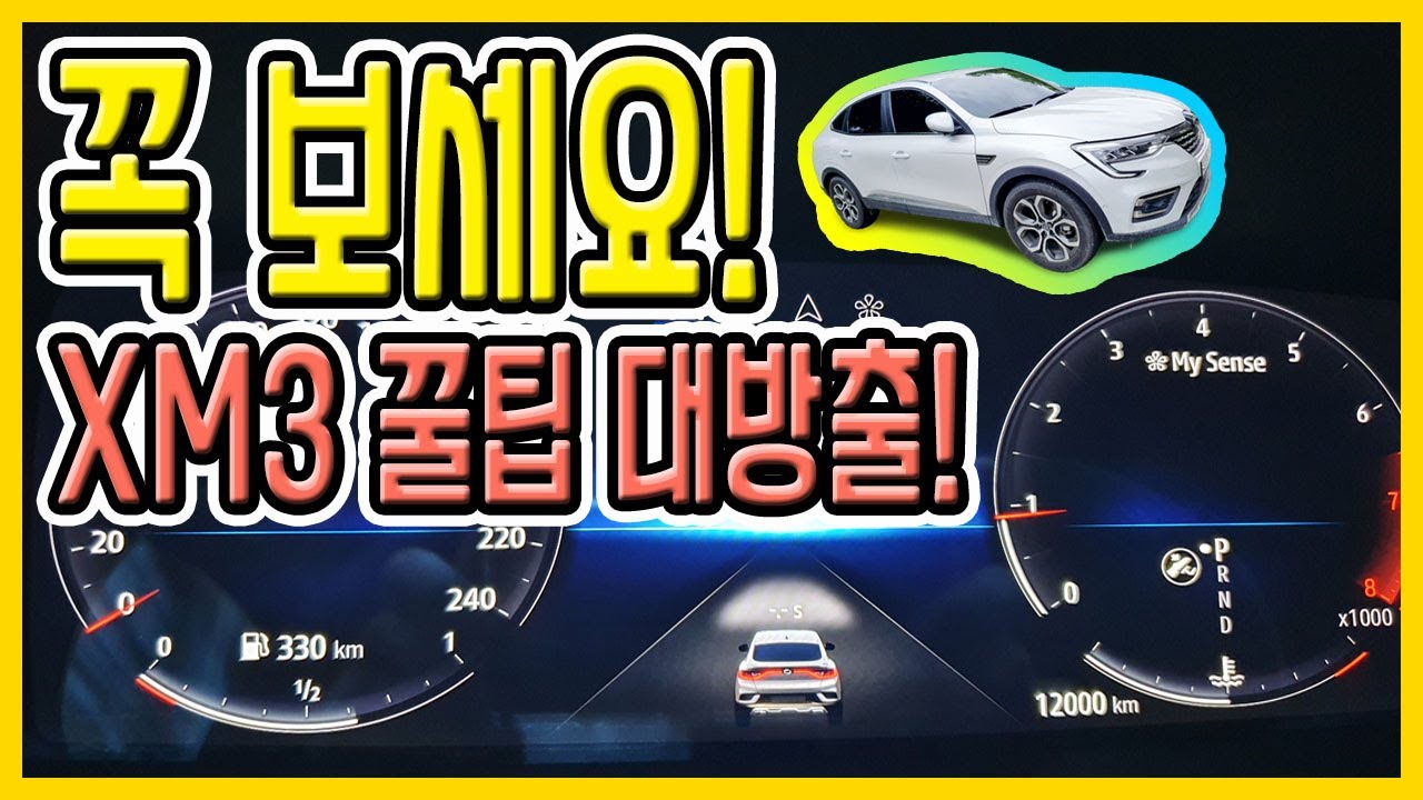 XM3 12,000KM주행한 차주가 말하는 꿀팁!(중립주차외 다수)ㅣ필수시청!