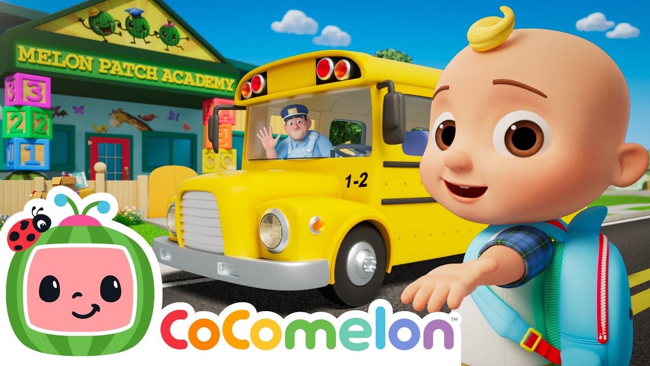 Wheels on the Bus 🚌 Back to School with JJ! | CoComelon Nursery Rhymes & Kids Songs