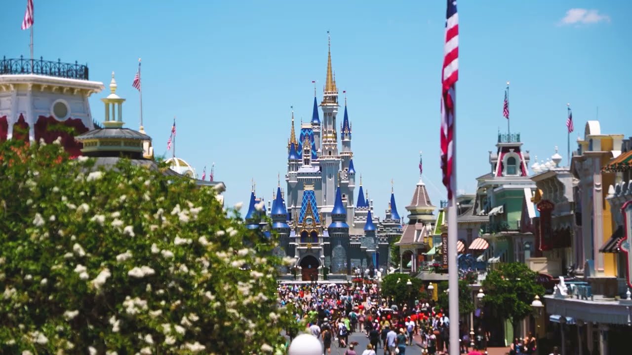 Magic Kingdom 4K Walt Disney World Ambience for Relax, Study, Sleep