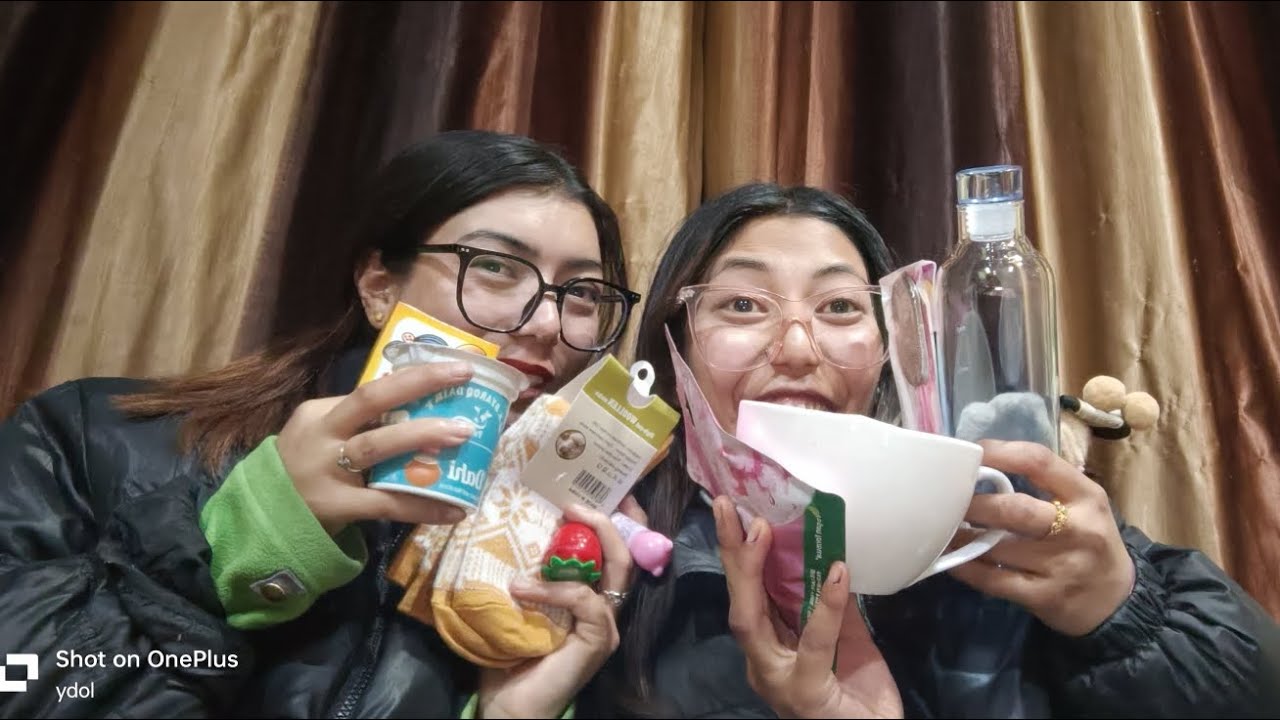Colour gift challenge with sis🎁💝........ ladakhivlogger 