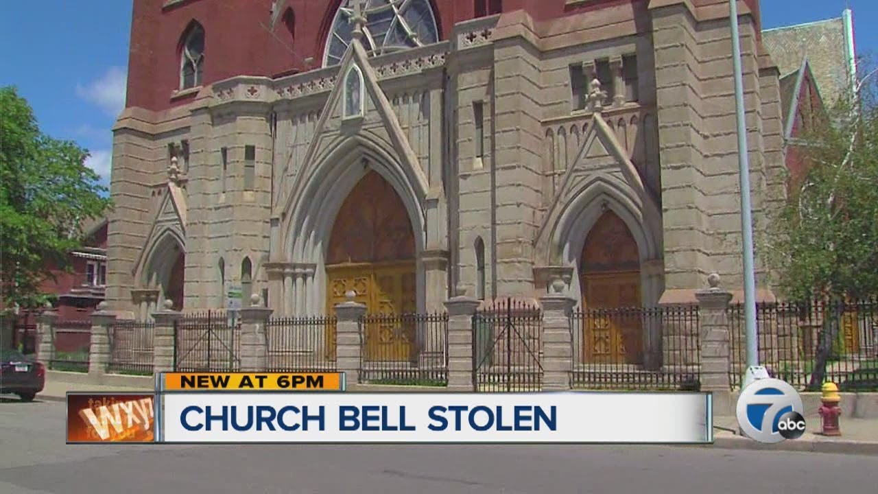 Detroit church bell stolen