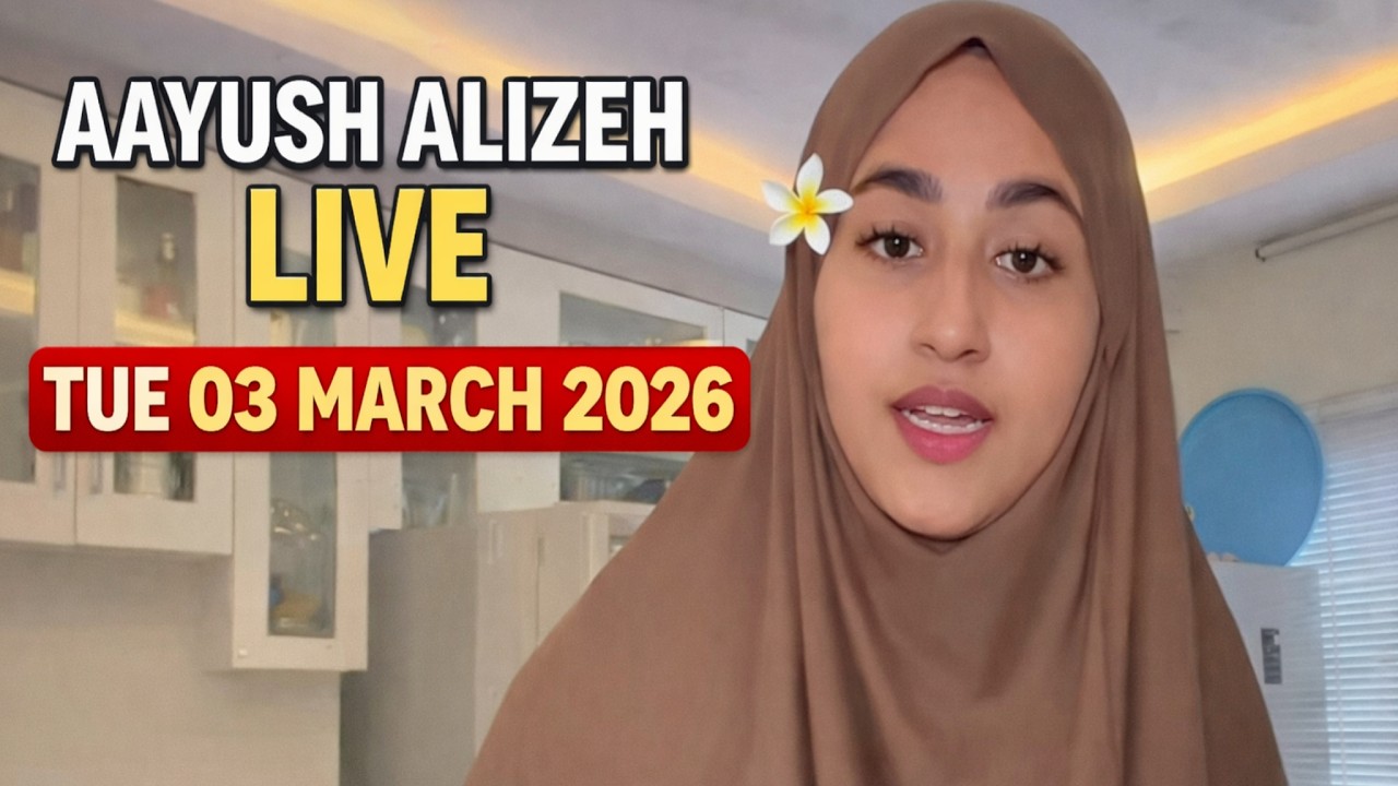 AAYUSH ALIZEH LIVE ❤️ | AAYUSH ALIZEH : TUE 03 MAR 2026 FULL HD LIVE #alizehjamali
