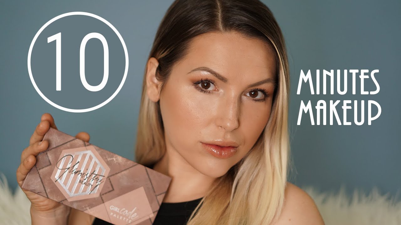 10 Minutes Quarantine Makeup | TUTORIAL