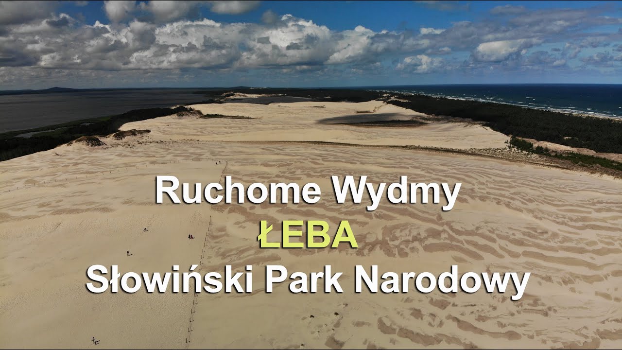 🇵🇱 Ruchome Wydmy Łeba 4K z lotu ptaka